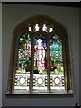 Stained glass in Ashbrittle church