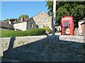 Phone box with a defibrillator, Bolehill