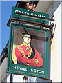 The Wellington sign