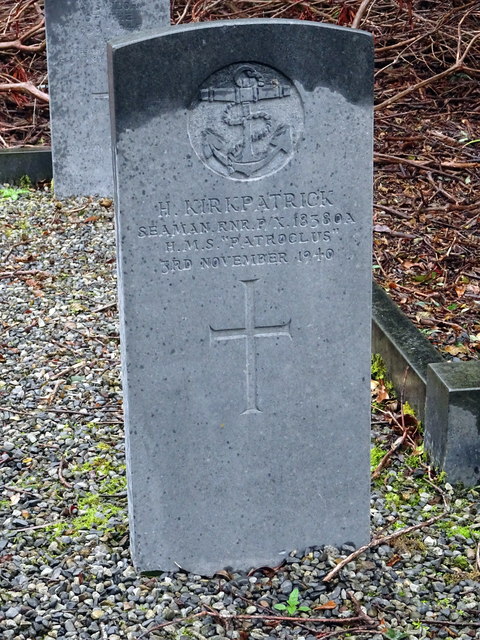 The CWGC Grave Of Harry Kirkpatrick RNR © John Lucas :: Geograph ...