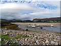 L8395 : A view across Trawoughter Strand towards Mallaranny by John Lucas