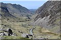 SH6455 : Pen-y-Pass Mountain Pass, Snowdonia by Andrew Woodvine