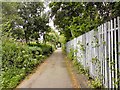 Footpath north of the M67