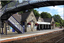 NN9358 : Pitlochry Station by Richard Hoare