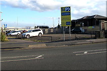 SJ7154 : SIP pay & display car park near Crewe railway station by Jaggery