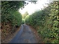 TQ9056 : Unnamed lane near Frinsted by Chris Whippet