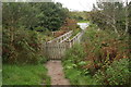 Footbridge over the Allt Cuairteach