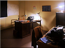 SP8633 : Alan Turing's Office in Hut 8 at Bletchley Park by David Dixon