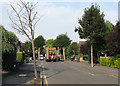 West Bridgford: bin day on Florence Road