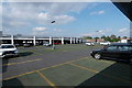 Roof deck of multistorey car park