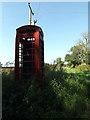 TM1485 : Telephone Box on Wash Lane by Geographer