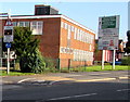 Warning sign - fire station traffic lights, Macon Way, Crewe