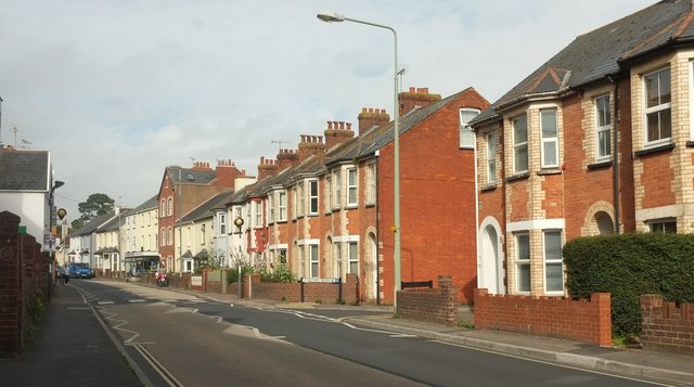 Temple Street, Sidmouth © Derek Harper cc-by-sa/2.0 :: Geograph Britain ...