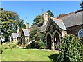 TF6205 : Almshouses in Stow Bardolph, Norfolk by Richard Humphrey