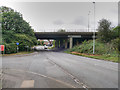 SP9066 : A45 Crossing London Road by David Dixon