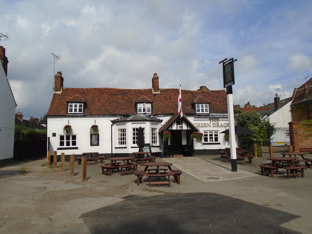 The Green Dragon after refurbishment, August 2016