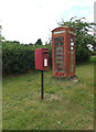 Green Lane Postbox & Telephone Box