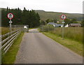 Old road past Ledgowan Lodge