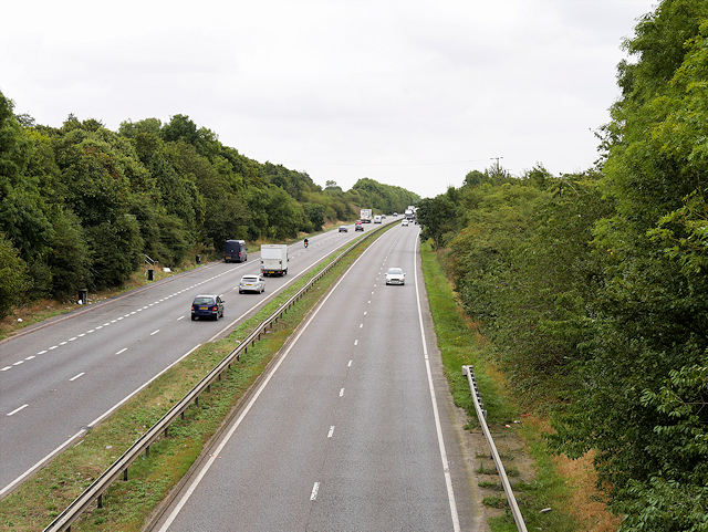A45 (north) from Earls Barton Road