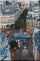 TQ2980 : London Buses in the Round from New Zealand House by Christine Matthews