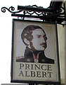 Prince Albert name sign, Edgeley, Stockport