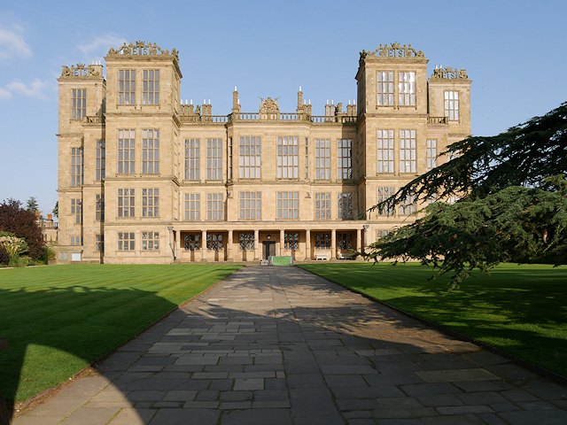 A Front View of Hardwick Hall