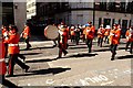 View of a Great Fire of London Parade rounding the corner from Cock Lane into Giltspur Street #8