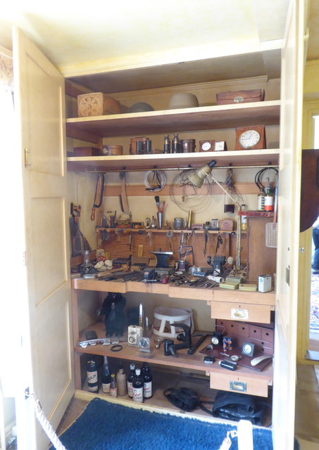 Lord Nuffield's bedroom workshop