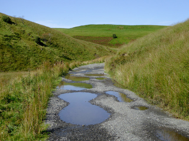 Former drovers' road to Llanddewi-Brefi, Ceredigion