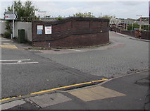 SJ8989 : This way to the railway station and depot, Stockport by Jaggery