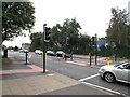 Shaw Heath pelican crossing, Stockport