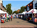 Street market, Crosby Village