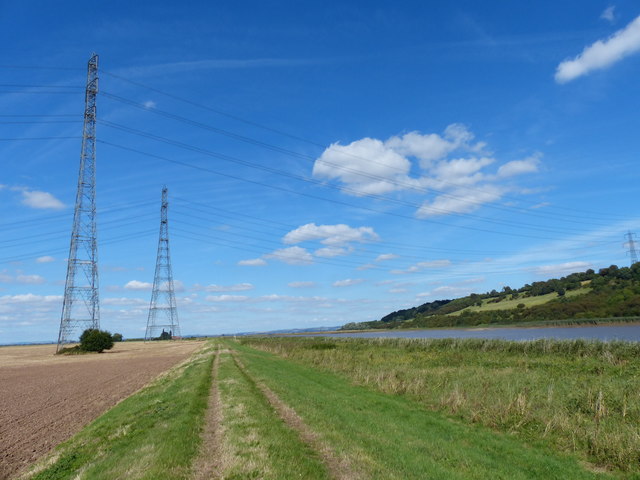 Power Lines Crossing The River Trent © Mat Fascione Cc By Sa20 Geograph Britain And Ireland 5284