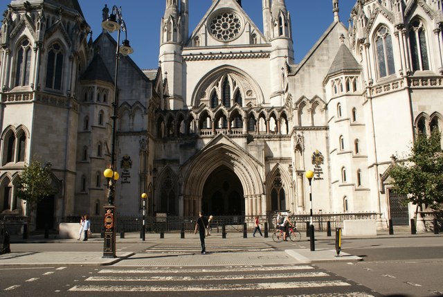 View of the Royal Courts of Justice from Fleet Street #4