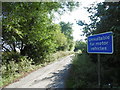 Looking down Millbank Lane