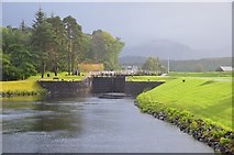 NN1784 : Gairlochy top lock, Caledonian Canal by Jim Barton