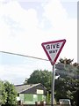 UK Give Way Sign