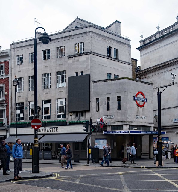 Leicester Square Underground Station © Julian Osley cc-by-sa/2.0 ...