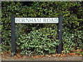 Fornham Road sign