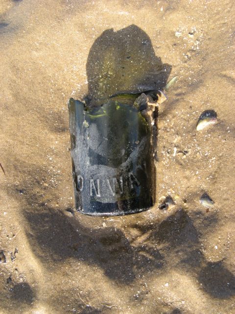 Conway bottle © Jonathan Wilkins :: Geograph Britain and Ireland