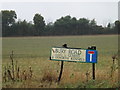 TL9369 : Bury Road sign by Geographer