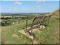 Seat with a view, Ham Hill