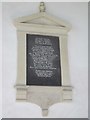 TL2639 : The Church of St. Mary, Ashwell - memorial by Mike Quinn