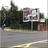 SP0482 : Turn left here for Selly Oak Park & Ride, Birmingham by Jaggery