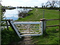 Clapper gates along the River Trent