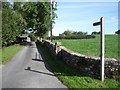 Road (footpath) to Beckside House