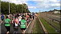 Uphill again on Great North Run