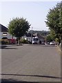 Looking Down Towards Broadway In Heanor Derbyshire.