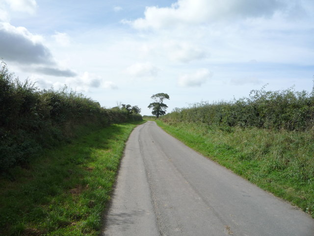 Minor road towards Langrigg 