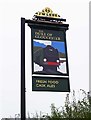 The Duke of Gloucester (2) - sign, University Way, Crewe, Cheshire